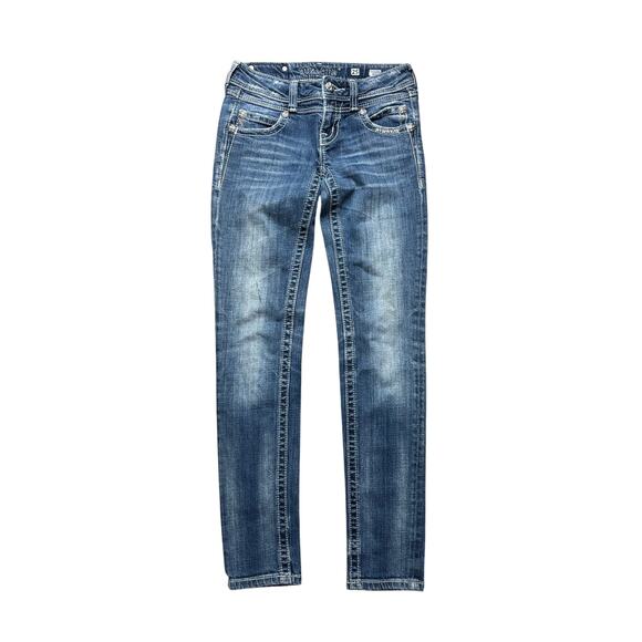 Miss Me JP55128SK skinny jean 25 - Picture 2 of 7